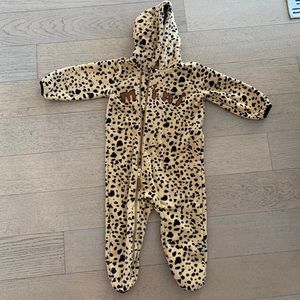 Perfect condition mini rodini leopard jumper